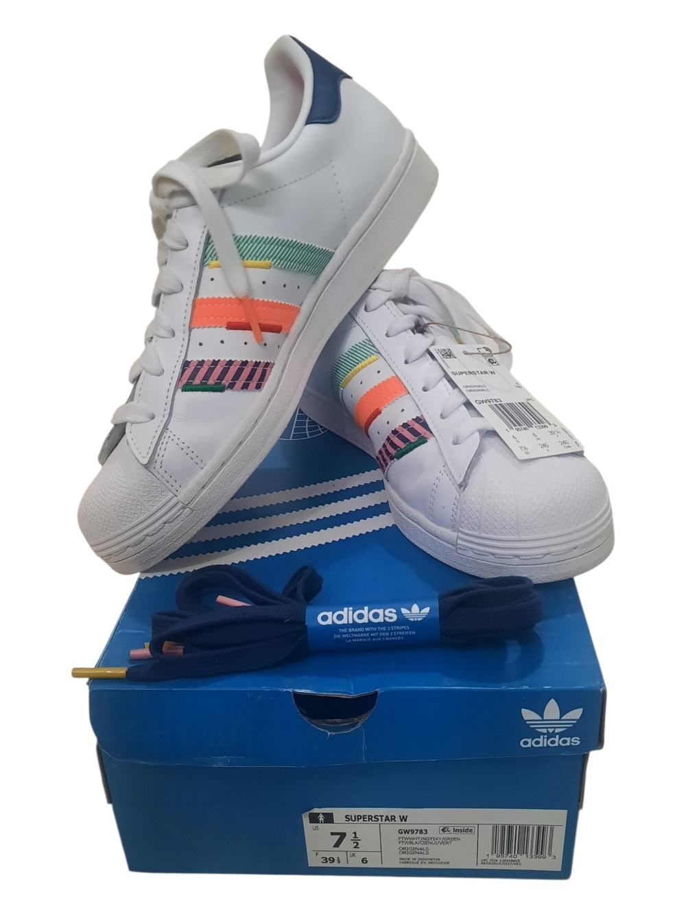 NWT adidas Originals Superstar Sneakers Sz 7 1/2 (7.5)